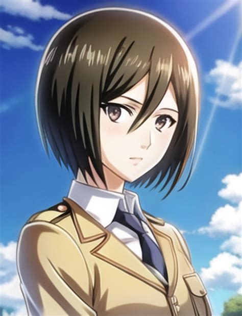 mikasa facesitting